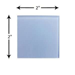  (Sample) Glass Tile One (1) 3x6 Piece of Light Blue T560 