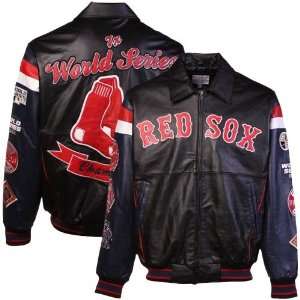   7X World Series Champions Commemorative Varsity Leather Jacket Sports