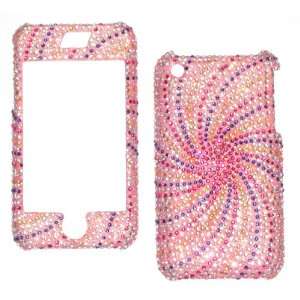   PLASTIC CRYSTALS snap on cover faceplate for Apple iPhone Original