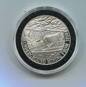 Sesquicentennial Gold Discovery 1848 1998 .999 Silver Round 