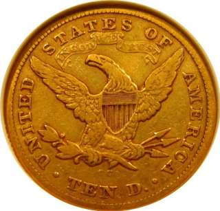 1876 CC $10 GOLD LIBERTY *EXTREMELY RARE* +++ CERTIFIED ANACS VF20 