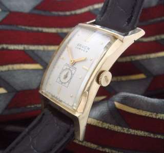 STUNNINGLY Original Mens 1935 Gruen Curvex Dress Wrist Watch 