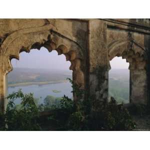 Padam Talao Lake from the Palace, Ranthambore National Park, Southwest 