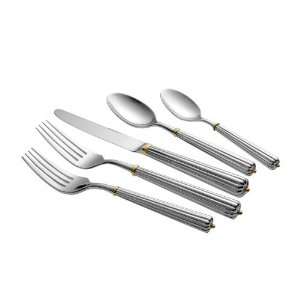   Stainless Fete DOr 5 Piece Flatware Place Settings