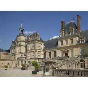  Palace at Fontainebleau, UNESCO World Heritage Site, Seine 