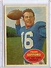 1960 Topps 74 Frank Gifford NY Giants Hall Famer NM  