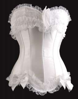 Madonna Bridal Burlesque Corset Costume  S/M/L/XL/XXL  