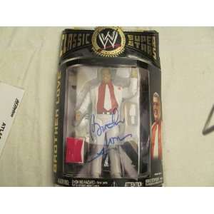   AUTO SIGNED WWE CLASSIC COLLECTOR SERIES 13 BROTHER LOVE ACTION FIGURE