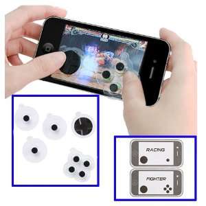   Game Button Touchscreen Controllers Joypad for Iphone 4 & 4s, Iphone