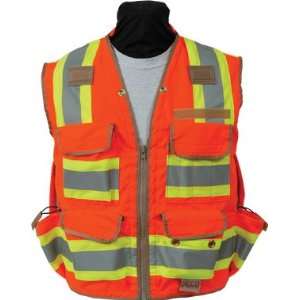 Seco 8265 Series Class 2 Safety Vest with Outlast Collar and Mesh Back 