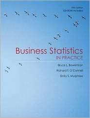Business Statistics in Practice, (0073373591), Bruce L. Bowerman 