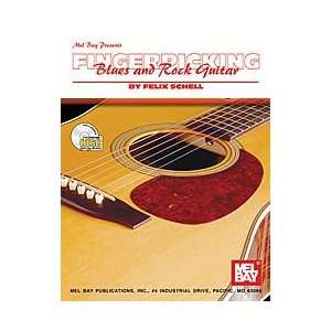 Fingerpicking Blues and Rock Guitar Book/CD Set 