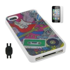 Music Life / Jamaican Fabric 3D Illusion Design Snap On Hard Case with 