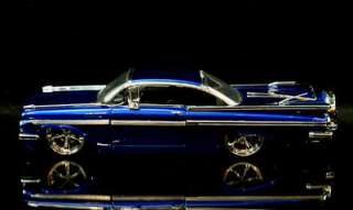 1959 Chevy Impala BIGTIME KUSTOMS Diecast 124 Scale   Candy Blue 