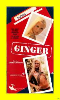 GINGER   Classic 1970 Sexploitation   Cheri Caffaro NEW  