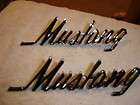 1969,1970,1971,1972,1973, MUSTANG SCRIPT EMBLEMS NEW PR