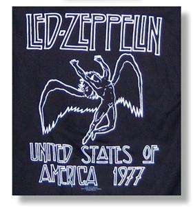 LED ZEPPELIN 70s Hard Rock FLEECE HOODIE SWEAT SHIRT S  