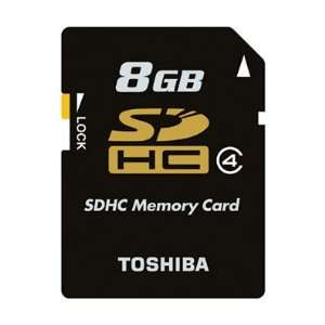  Toshiba 8GB SDHC Class 4 Memory Card Electronics