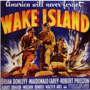  Wake Island Movie Poster (11 x 11 Inches   28cm x 28cm 
