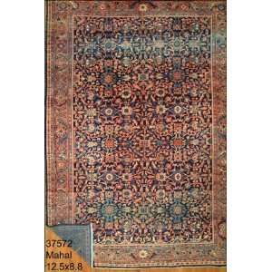  8x12 Hand Knotted Mahal Persian Rug   88x125