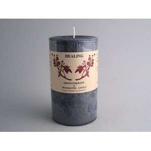   Healing aromatherapy pillar candle Bennington Candle