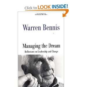   Reflections on Leadership and Change [Paperback] Warren Bennis Books