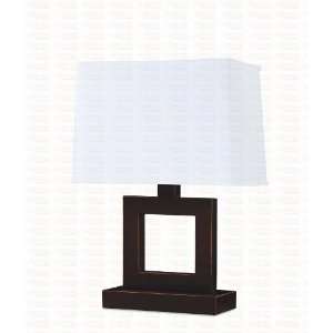   Set of 2 Carson Square Table Accent Lamps 9011