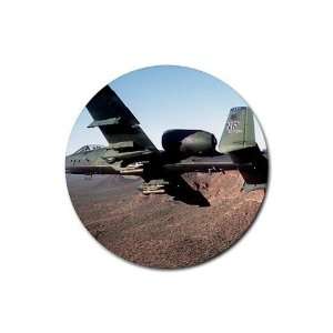  A10 Warthog Round Rubber Coaster set 4 pack Great Gift 