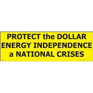  Protect Dollar Entergy Crisis Bumper Sticker Everything 