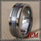 Tungsten Carbide Wedding Band Mens Ring Titanuim Color Bridal Jewelry 