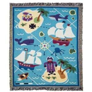 Kids Woven Throw   Pirates Collection 