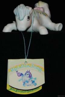 My Little Pony G1 Newborn Porcelain Ceramic Baby WITH TAG Vintage 1985 