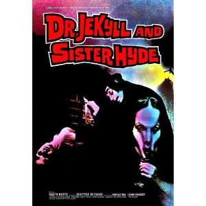 Dr. Jekyll and Sister Hyde (1972) 27 x 40 Movie Poster Style B  