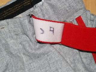 Vintage Ebbets Field Flannels Gently Used Baseball Pants w/ Red Belt 