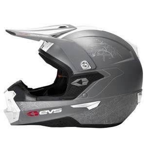  EVS TakT 985 Helmet   Large/Dark Grey/Light Grey/Silver 