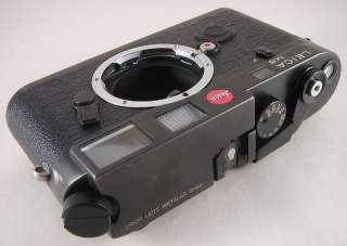   M6 Black 0.72X finder 35mm rangefinder Camera Body   Exc++   1688920