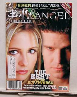 2008 Buffy & Angel Yearbook Official Magazine  