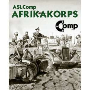  ASLComp AFRIKAKORPS Reluctant Offensive Toys & Games