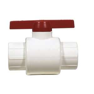   PVC Schedule 40 Commercial Ball Valve, White
