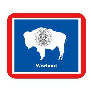  US State Flag   Worland, Wyoming (WY) Mouse Pad 