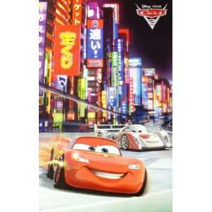  Movies Posters Cars 2   Tokyo   35.7x23.8 inches