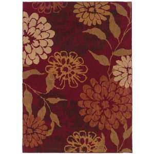  OW Sphinx Infinity Red / Beige Floral Contemporary Rug 1 