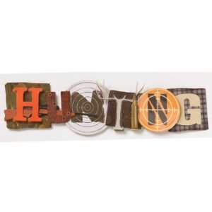  Hunting Stacked Statement Arts, Crafts & Sewing