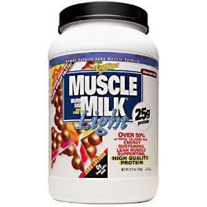  Cytosport Muscle Milk Light, Chocolate Milk, 3.31 lb (1500 