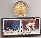 2001 Medallion & Stamp Set   Singles Skating