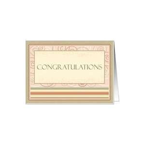Elegant Creations Congratulations Business or Personal Use Cards Paper 