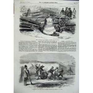  Russian Guns Bells Woolwich Arsenal Shoeing Mule 1856 