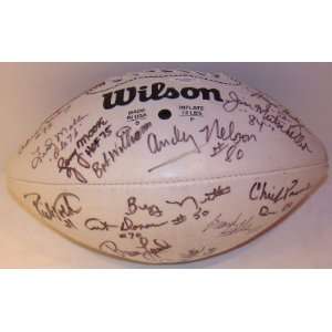  Colts Reunion (20) SIGNED Football Moore Donovan JSA 