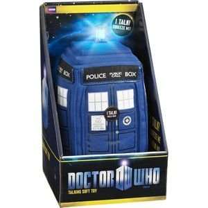  Doctor Who Medium Talking TARDIS Light Up Plush Toys 