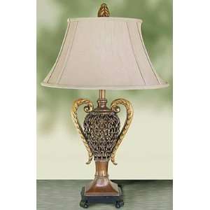  Weather Gold Traditional Table Lamp